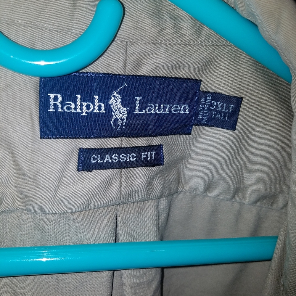 long sleeve polo shirt 3x big